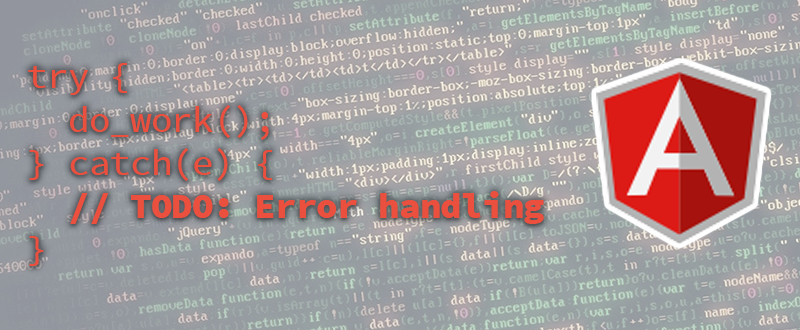 TODO: Error Handling in AngularJS